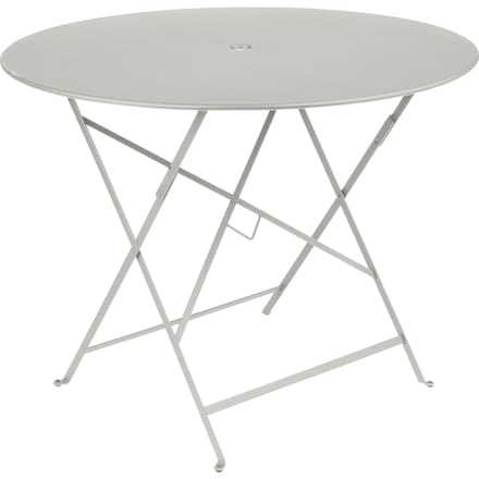 Fermob BISTRO klaptafel rond - A5 leemgrijs - Ø 96 cm