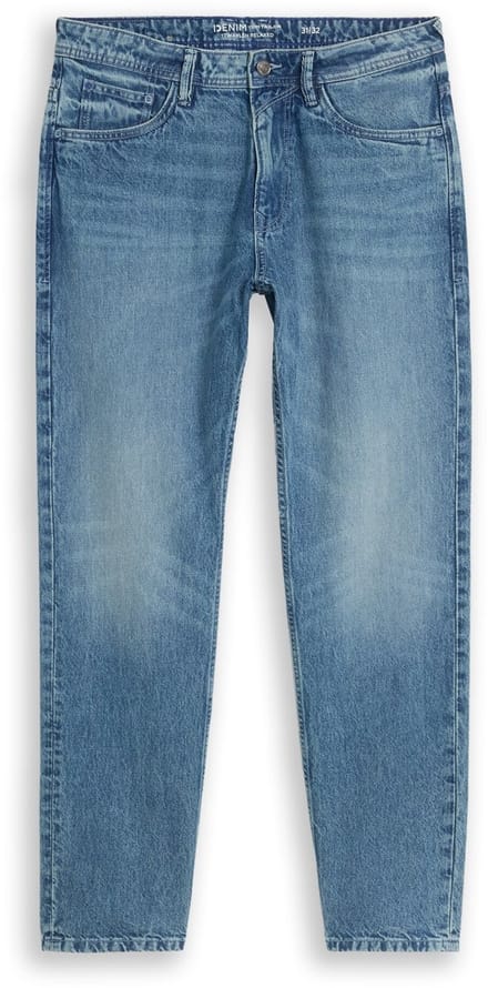 Tom Tailor Denim - TTWAYLEN RELAXED-jeans - Maat 36/32 - mid stone wash denim