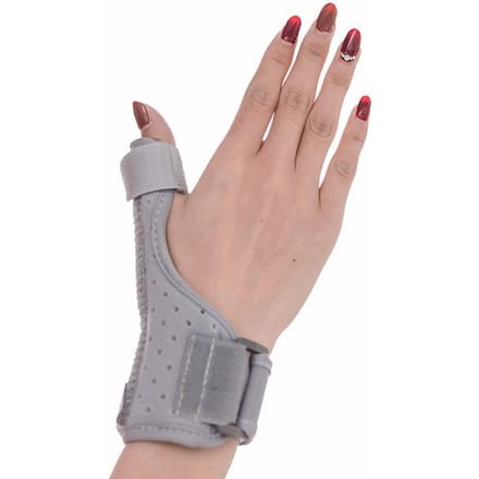 Pouce ceinture fixe doigt fixe pouce fixe attelle respirante doigt fixe quatre saisons attelle de doigt gris
