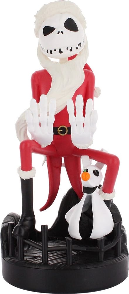 Cable Guys The Nightmare Before Christmas: Jack Skellington In Santa Suit Original Controller and Phone Holder 21.5cm - Miscellaneous Accessoires voor spelconsole