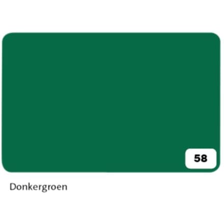 Fotokarton Folia 2-zijdig 50x70cm 300gr nr58 donkergroen