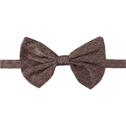 Dolce & Gabbana Grijs Fantasieprint Verstelbare Hals Papillon Strik Herenstropdas