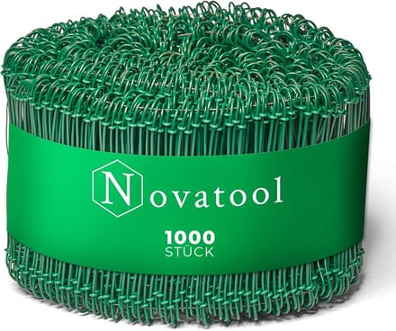 2000 Stuks Draadsluitingen Groen Gecoat voor Zakken - Bind- en Sluitdraad 1.4 x 120 mm