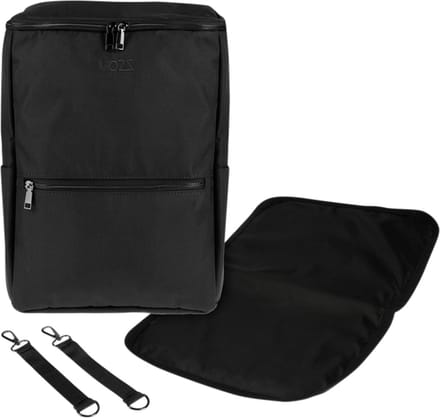 MOZZ BAGS - Lux Largo - Zwart - Luiertas