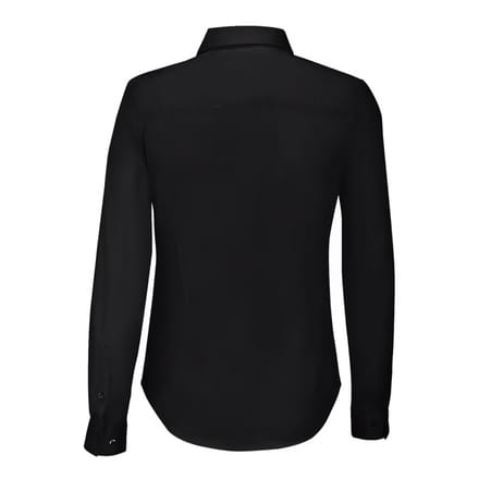 SOLS Dames/Dames Blake Stretch Shirt Met Lange Mouwen (Zwart)