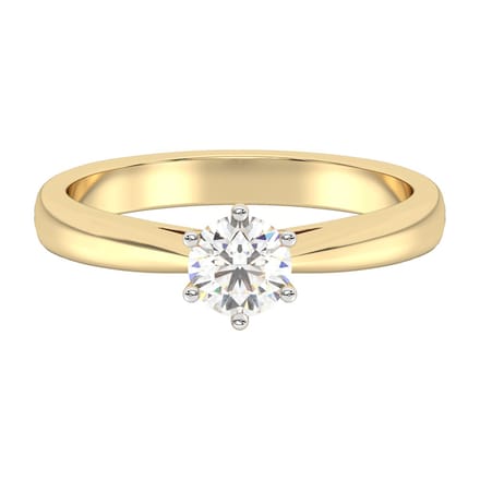 Diam Addict Ring 585 Gelbgold mit im Labor gezüchtetem Diamanten