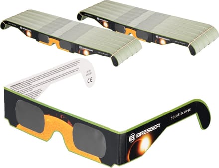 Bresser Eclipsbril - 500 stuks - Zonsverduistering - Zonwaarnemingen - Veilig