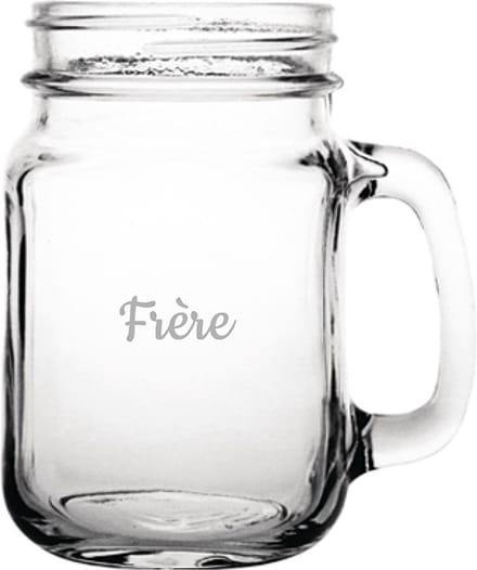 Drinkglas gegraveerd - 45cl - Frere