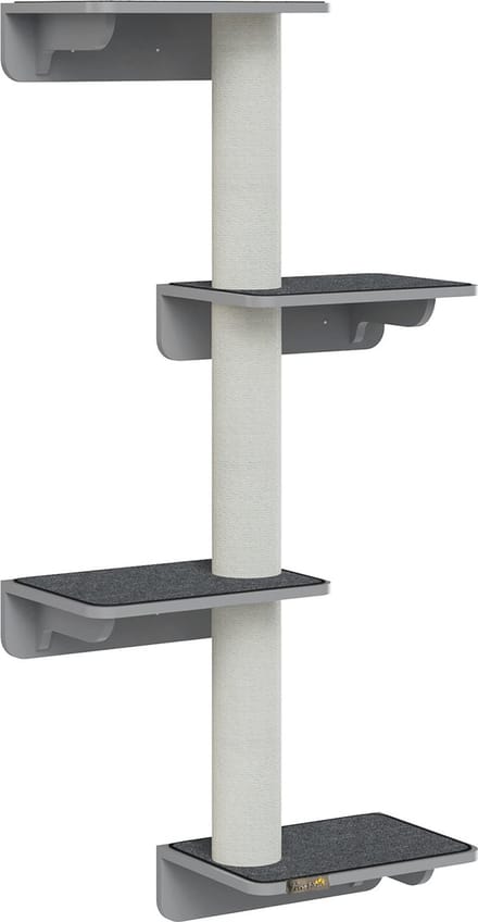 PawHut Kattenkrabpaal met pad D30-515V01