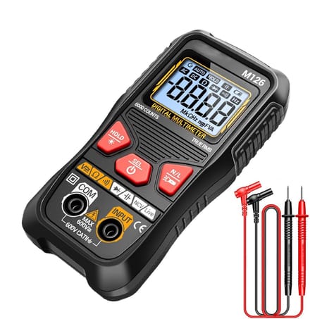 Digitale Multimeter - Automatische Voltmeter - Stroomkring Inspectie - 6000 Metingen - Automatisch Bereik