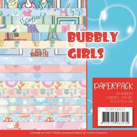 Paperpack - Yvonne Creations - Bubbly Girls