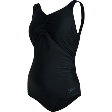 Speedo  - Maat M - Essential U-Back Maternity Badpak Dames - Zwart