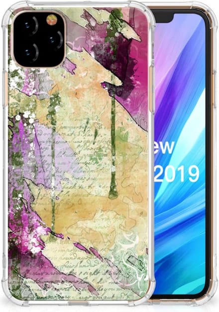 Back Cover Apple iPhone 11 Pro Max Letter Painting