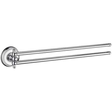 Smedbo Villa towel rail double, swivel K226