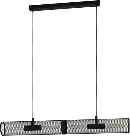 EGLO Redcliffe Hanglamp - E27 - 108 cm - Zwart
