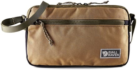 Fjällräven schoudertas Vardag Pocket Green - Clay Lichtbruin
