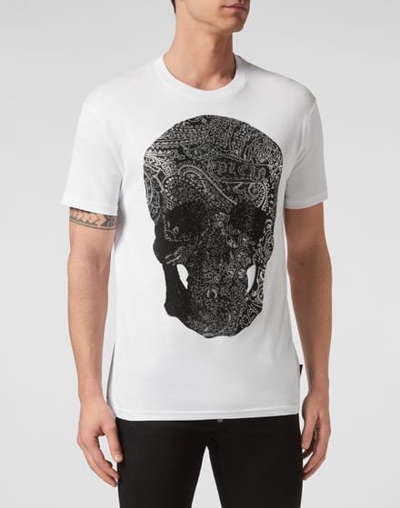 T-Shirt Ronde Hals Paisley