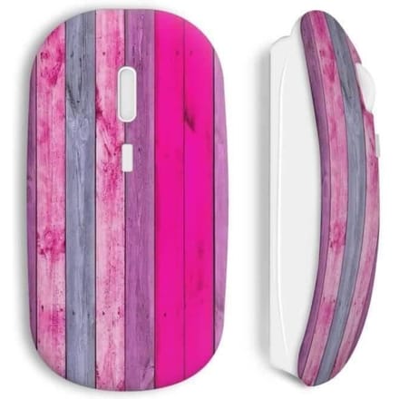 Souris sans fil Mur Design Planches de bois