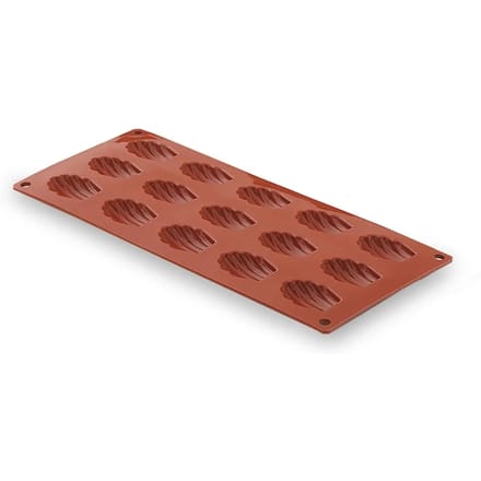 Kleine madeleinevorm, 15 holtes Lacor