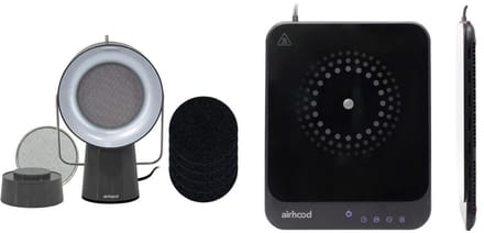 AirHood Original Space Black Wired Inductie Combi Pack | Mobiele en draagbare afzuigkap + inductieplaat