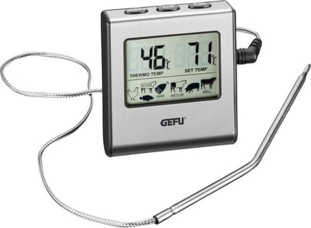 GEFU TEMPERE Digitale Keukenthermometer – Vleesthermometer en BBQ Thermometer – Tot 250°C