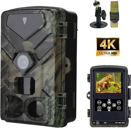 Wildcamera met Nachtzicht - Buitencamera - Waterdicht - Full HD - Observatie tool