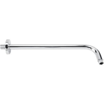 Ensemble de brides de remplacement pour bras de pommeau de douche à effet pluie en acier inoxydable extra long, fixation murale, finition chromée white