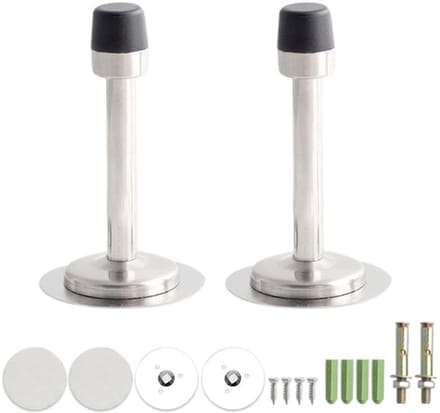 Dailygoods- Deurstopper Wandmontage - Zware Deurbuffer - Roestvrij