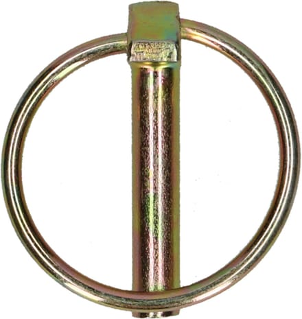 Borgpen met ring 8mm verzinkt | per stuk