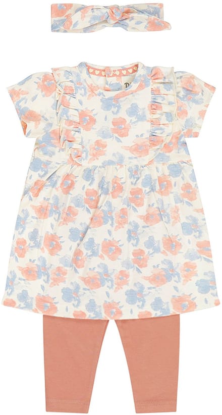 Dirkje Meisjes Kledingset - Off-white