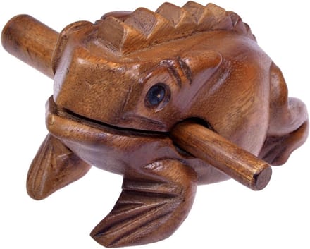 Houten Geluidskikker - Percussie Muziekinstrument met E-Poduct Geluid - Natuurlijk Hout