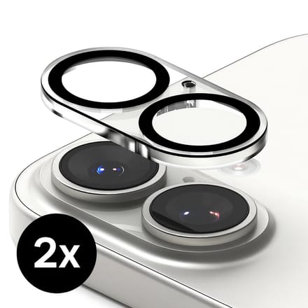 Camera Lens Protector geschikt voor Iphone 17 - 2 stuks - Tempered Glass Screenprotector - Beschermglas - Camerabeschermer