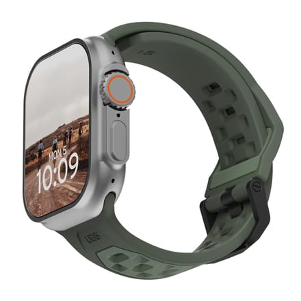 UAG Civilian Strap voor de Apple Watch | 44/45/46/49 mm - Olive Drab