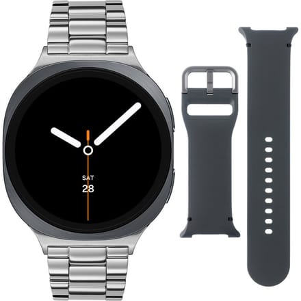 Samsung Special Edition Galaxy Watch 8 Grijs/Zilver Staal 44mm