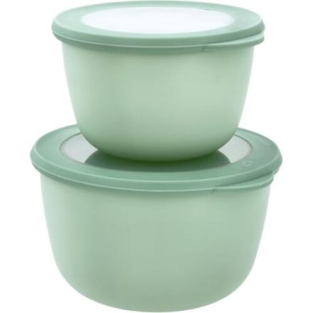 SILVERCREST Set van 2 vershoudbakjes (Rond kijkvenster)