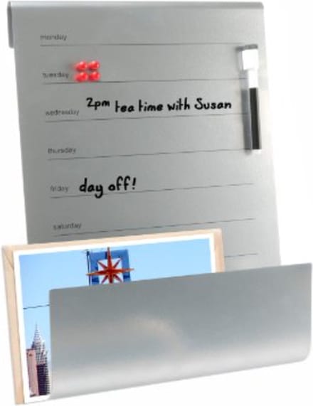 Present Time Curve Memo Board & Holder