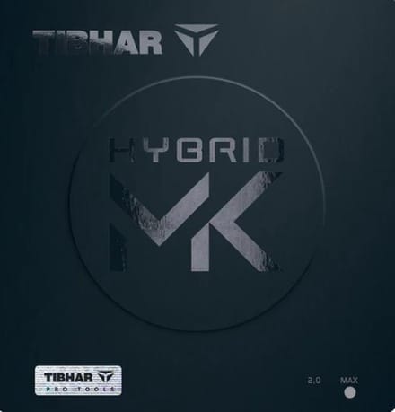 Tibhar Hybrid MK - Rood - Max - Tafeltennis Rubbers