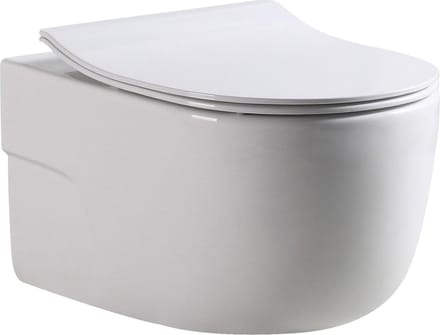 Mawialux hangend rimless toilet - softclose zitting - Glans wit - Texas