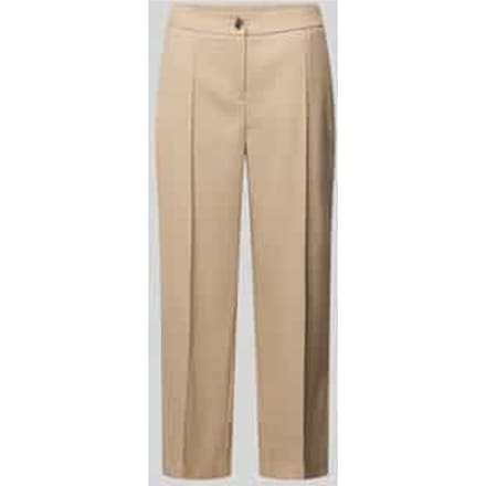 Stoffen broek met vouw model 'Melane'