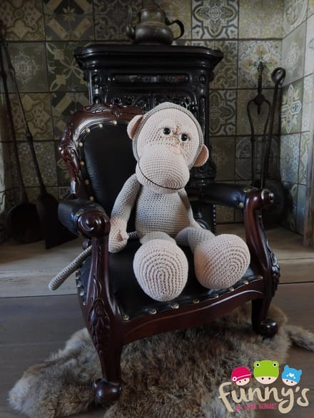 Haakpakket XXL Funny Monkey basic Grandma