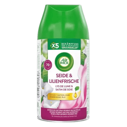 Airwick Freshmatic Silk & Lily Freshness Automatic Air Freshener Refill – 250 ml