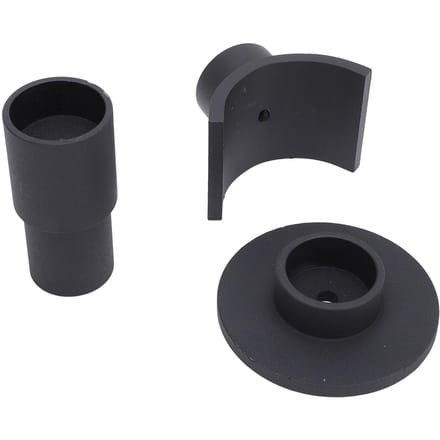 Cric bouteille Coussinet de levage Structure robuste Adaptateur de selle pour cric bouteille Axe de levage 3 pouces Adaptateur de selle pour levage de 1,5 pouce gray