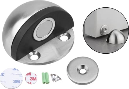 PD® - Deurstopper - Deurstopper voor binnen - Magnetisch - RVS