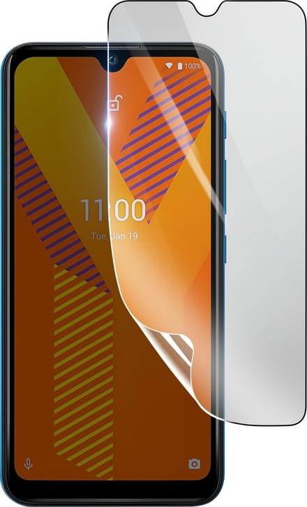 3mk, Geschikt voor Wiko Y62, Schokbestendige Hydrogel Screenprotector, Transparant