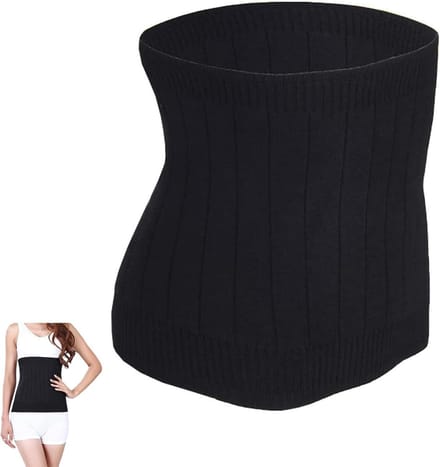 Nierwarmer met thermisch pluche voor winter, elastische taille ondersteuning
