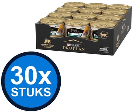 30x Pro Plan - Adult Kip - Kattenvoer Natvoer - 85 g