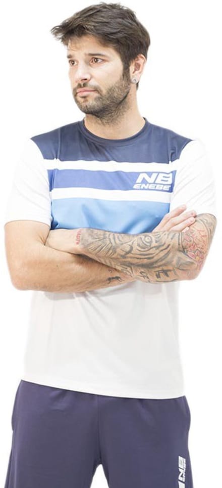 Enebe Sensor Pro T-shirt Met Korte Mouwen Wit M Man