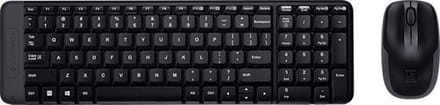 Keyboard and Mouse Logitech MK220 QWERTY Italian (Refurbished B)