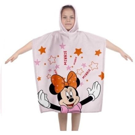 Minnie Mouse Poncho - 60 x 120 cm