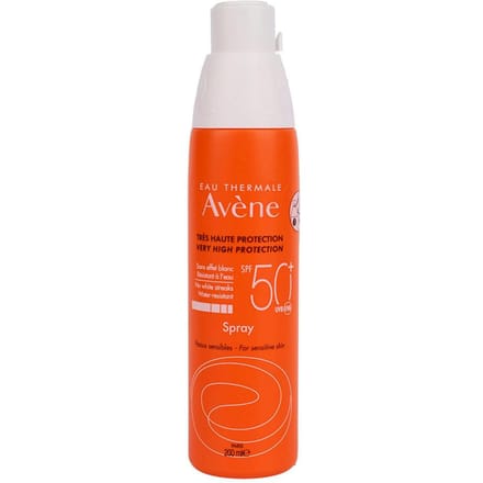 Avène Zon Protector Spray Solaire Haute Sensitive Avene Spf 50+ - Zonnebrand - 200 ml